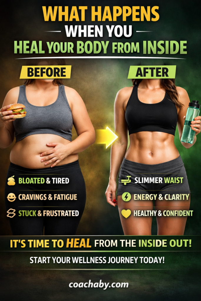 WHAT HAPPENS WHEN YOU HEAL YOUR BODY FROM INSIDE