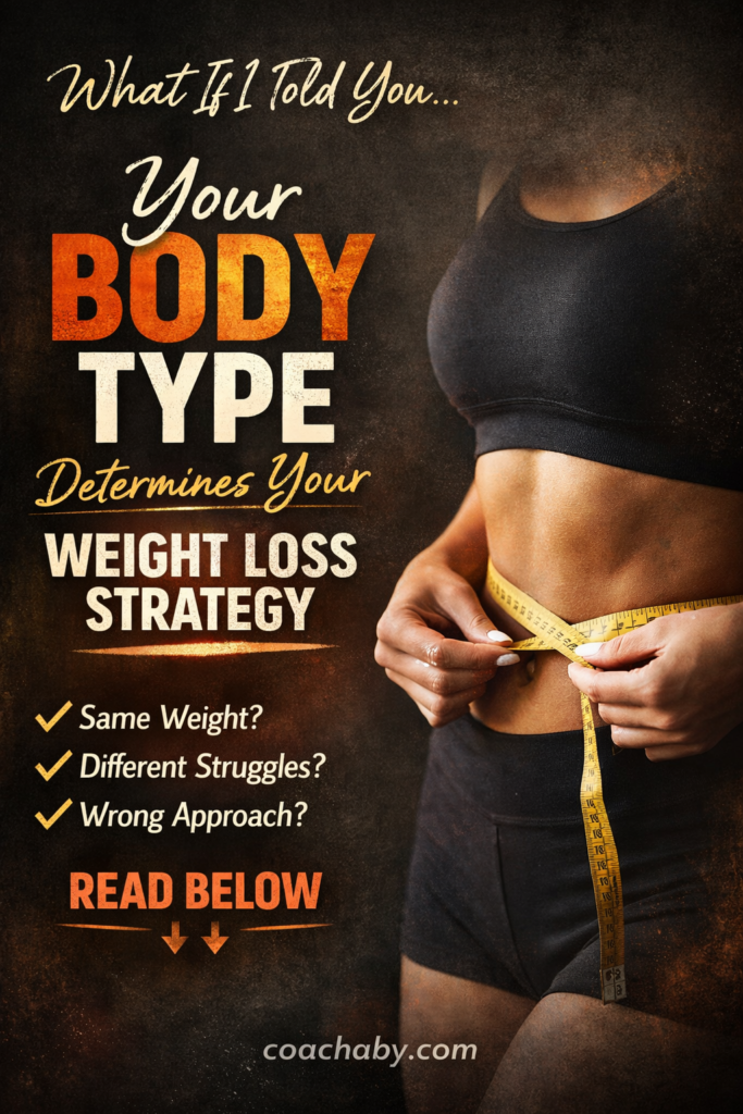 HOW YOUR BODY TYPE DETERMINES YOUR WEIGHT LOSS STRATEGY.