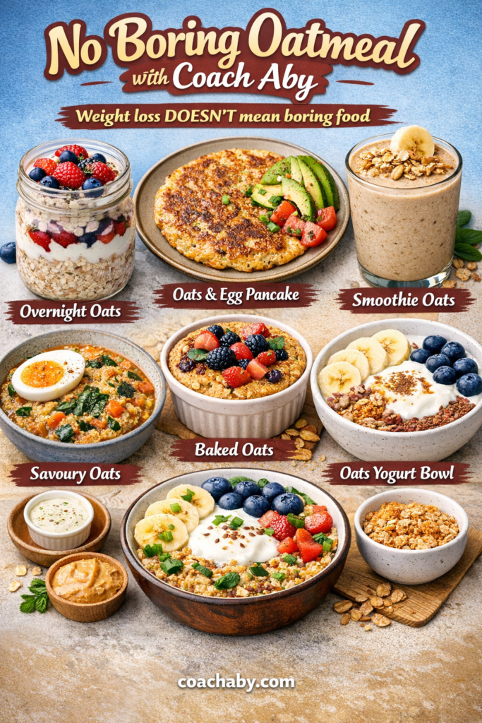 DIFFERENT WAYS TO ENJOY OATS WHILE ON A WEIGHT LOSS JOURNEY