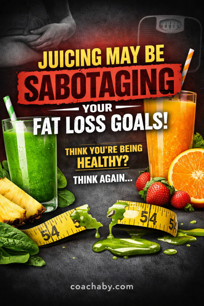 You Think You’re Being Healthy… But Your Juice Might Be Slowing Your Fat Loss.